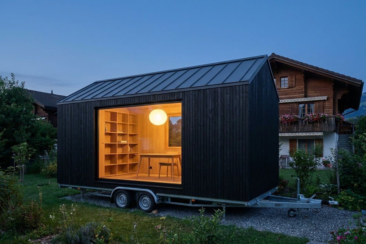 Alpin Pro — La tiny house professionnelle